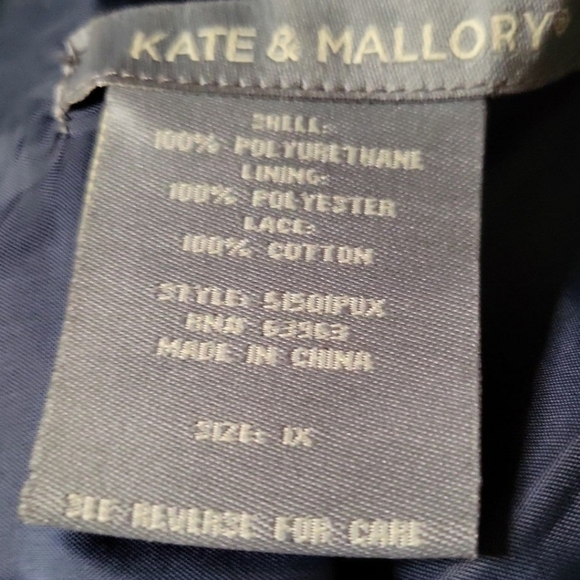 Kate and Mallory Mixed Media Moto Jacket - Picture 4 of 4